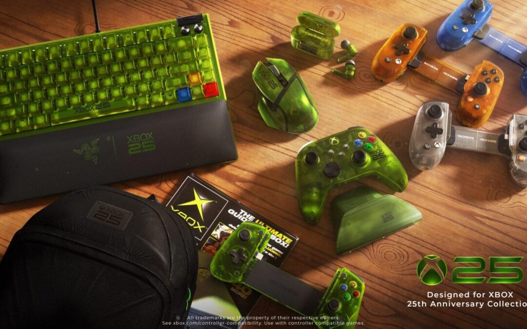 Take a look at Microsoft’s new 25th anniversary Halo accessories