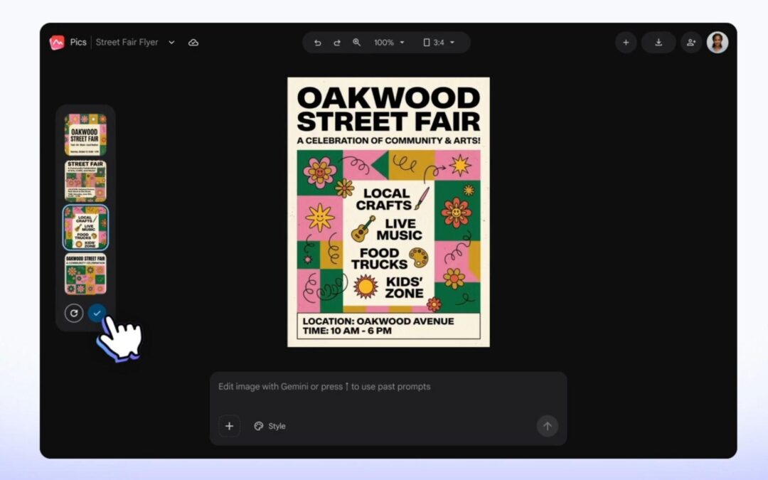 Google Pics is like Canva, but with even more AI