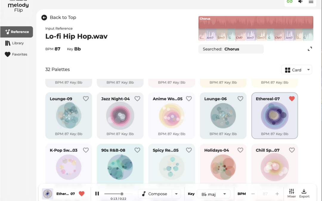 Roland is getting into generative AI music with Melody Flip