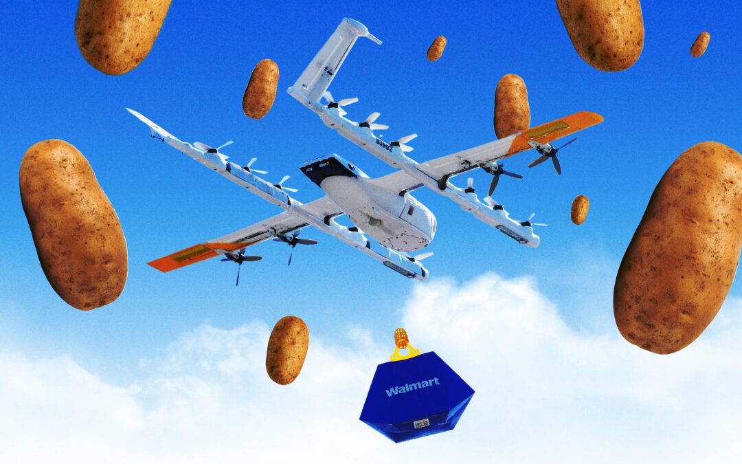 Potato by air