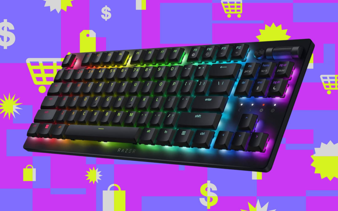 Razer’s low-latency wireless gaming keyboard is almost half off