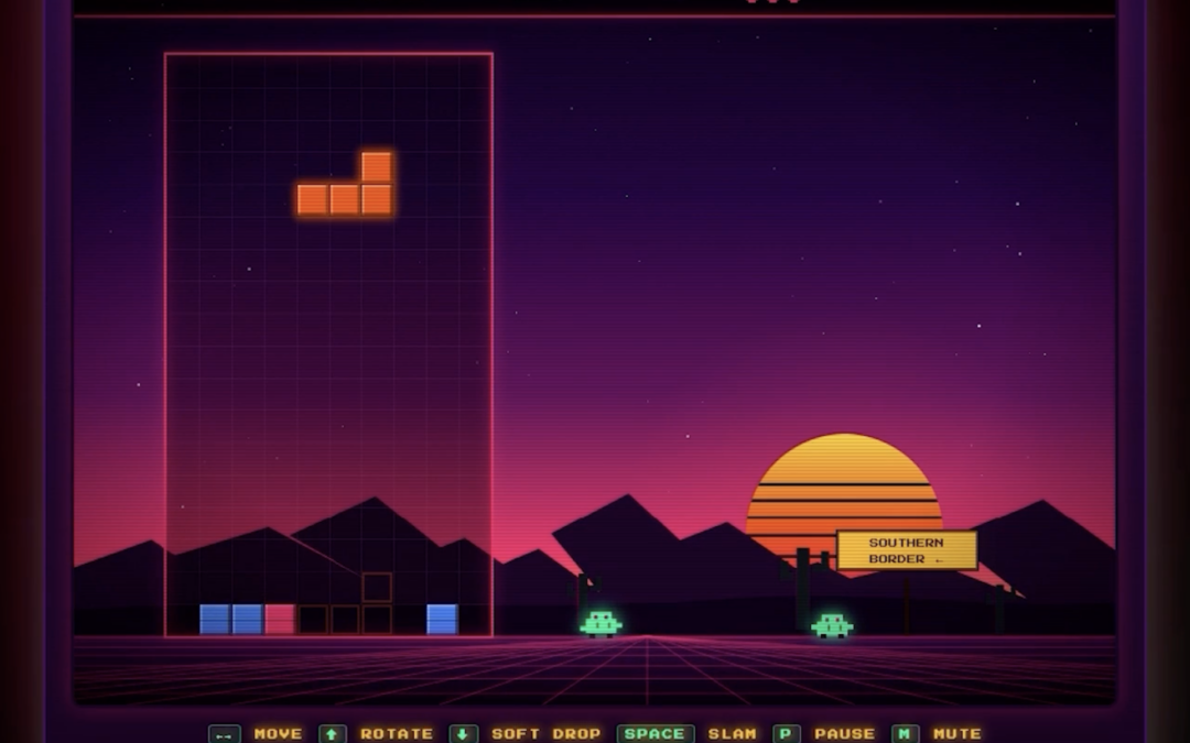 The White House pulls its racist Tetris clone