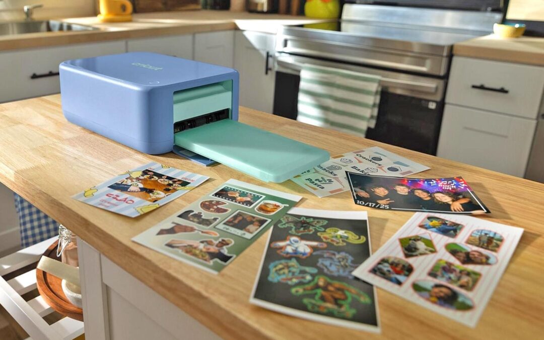 Cricut’s new compact crafter prints, cuts, and laminates stickers
