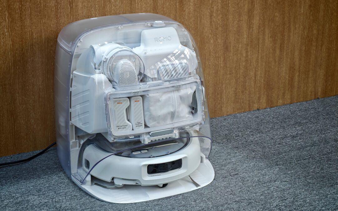 DJI’s new robovac can climb obstacles, vacuum quietly, and claims much improved privacy