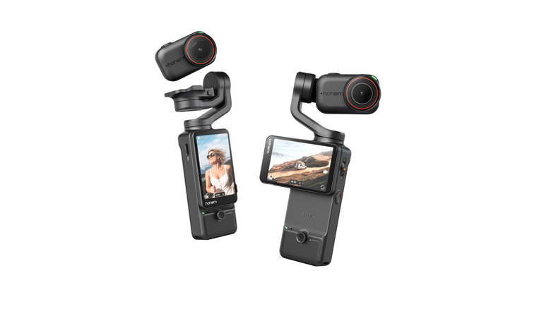 Hohem’s Eyepic gimbal camera has a detachable camera