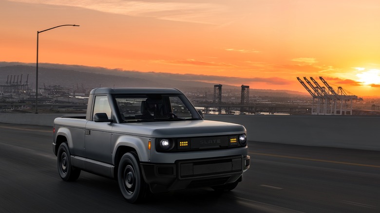The Slate Truck is cheap, but its battery range can’t compete