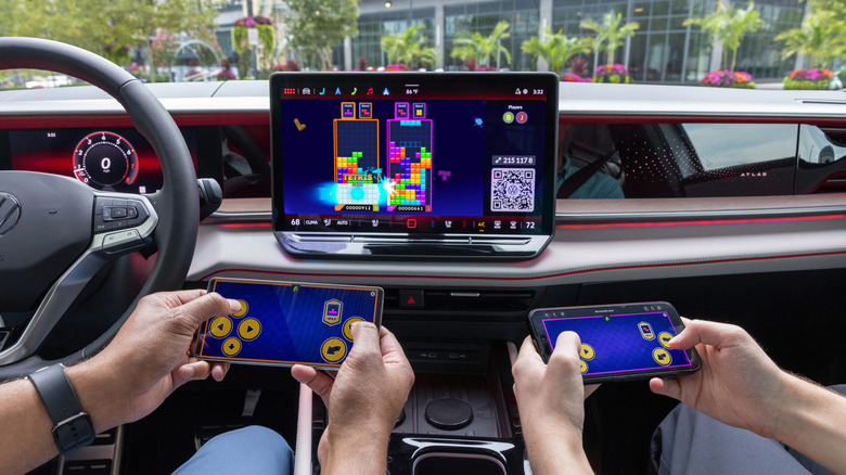 Volkswagen brings Tetris and other games to its infotainment displays