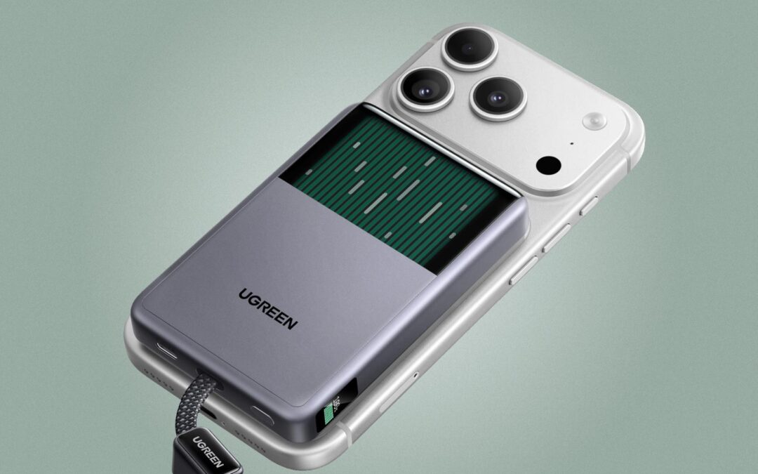 You can watch the coolant flow inside Ugreen’s liquid-cooled power bank