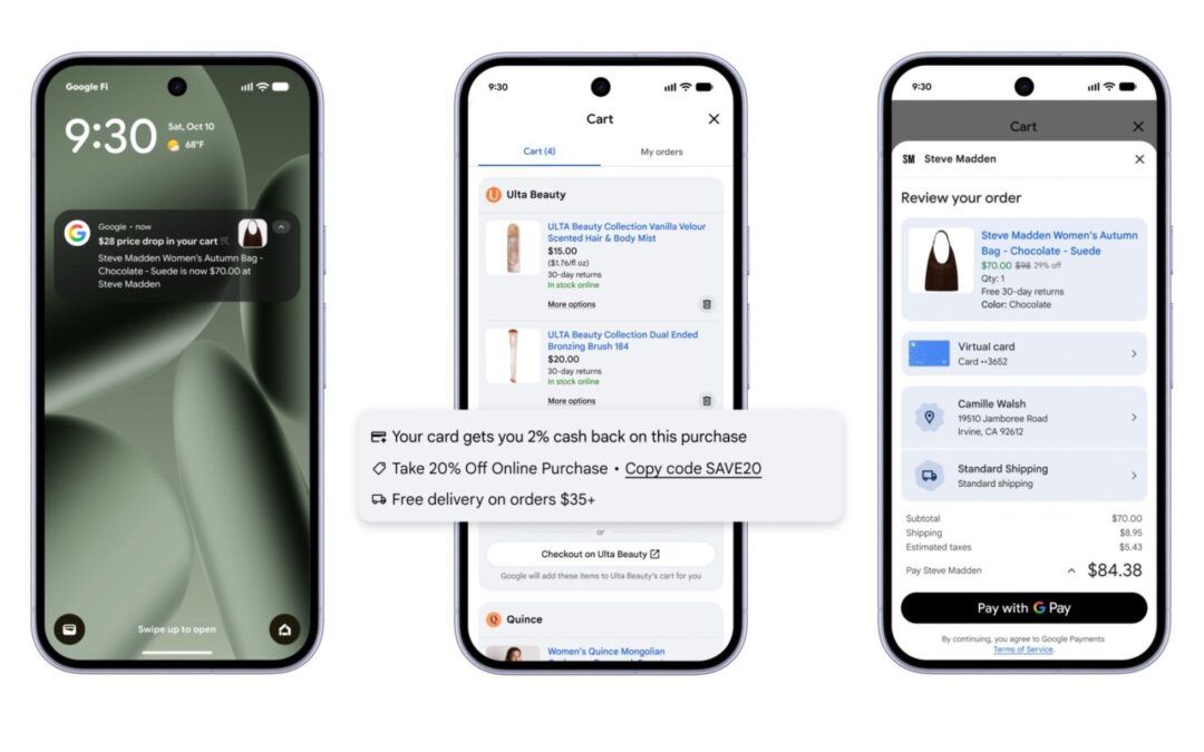 Google launches its ‘universal’ online shopping cart ahead of the holidays