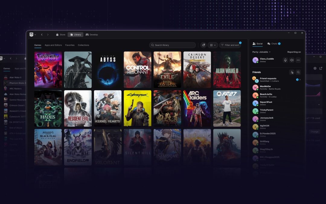 Epic’s new games launcher is ‘vibe coded’