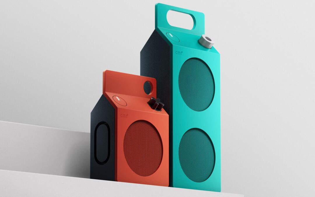 CMF’s first wireless speakers look like musical milk cartons