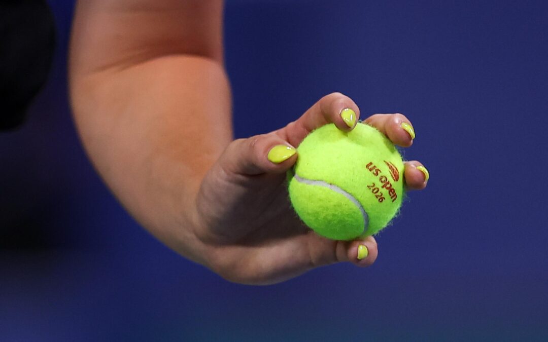 What color is a tennis ball?