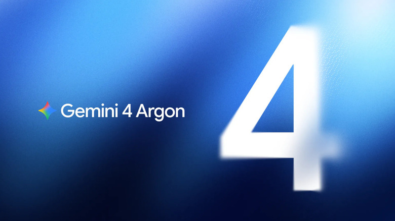 Google’s first Gemini 4 model is ‘Argon’