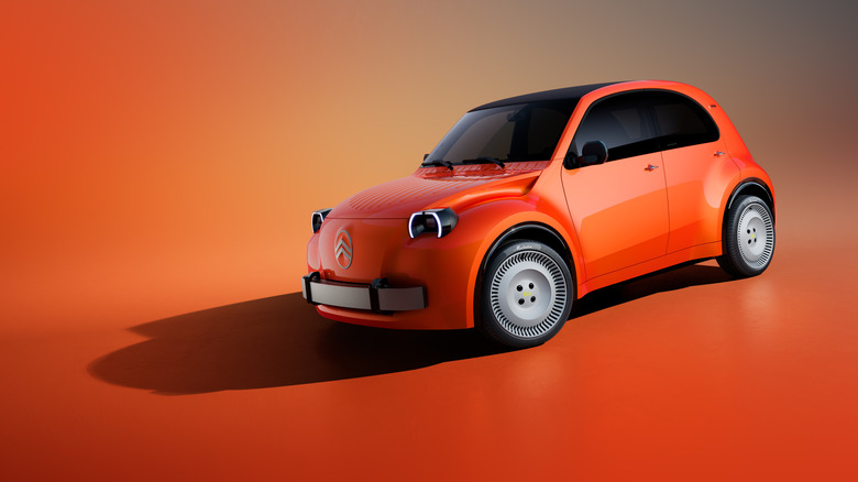 Citroën has brought back the iconic 2 CV as an electric concept car