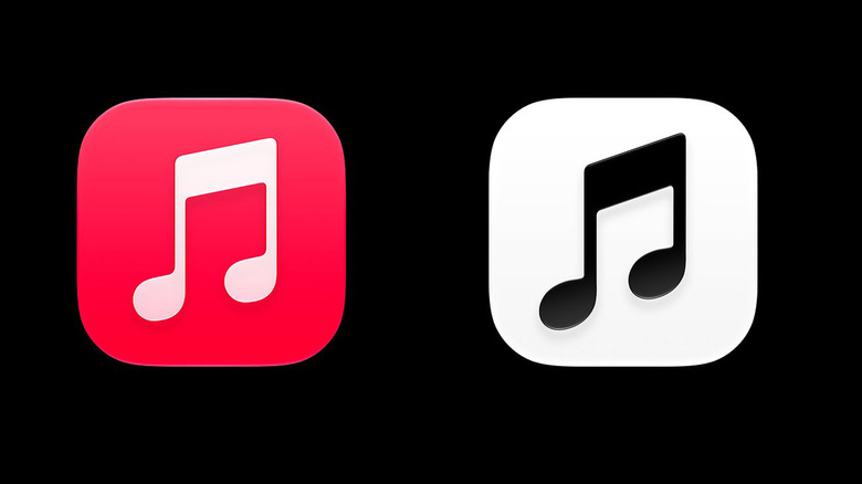 People are hating on Apple Music’s redesigned black-and-white logo
