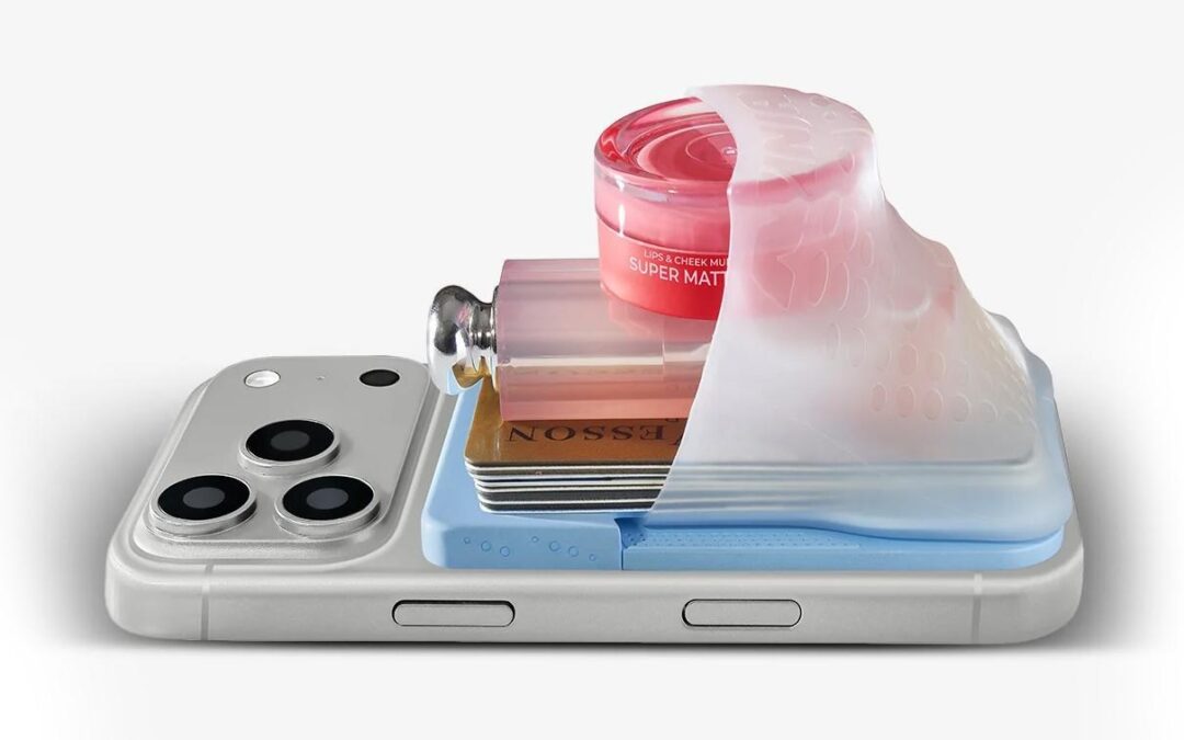 This stretchy MagSafe storage pouch gives your phone a sizable trunk