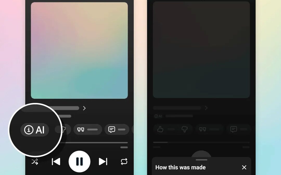 YouTube sticks new labels on AI-generated songs